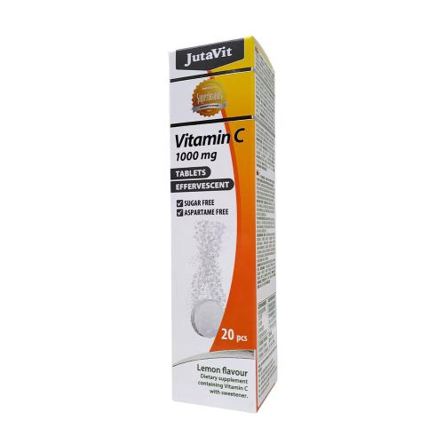 JutaVit Vitamin C 1000 mg Brausetablette (20 Brausetabletten, Zitrone)