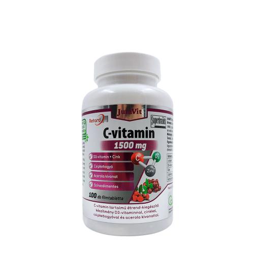 JutaVit Vitamin C 1500 mg + Acerola + D3 + Zink Kautablette (100 Tabletten)