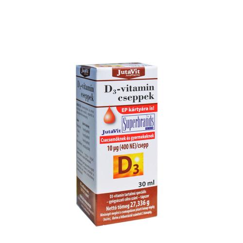 JutaVit Vitamin D3-Tropfen für Säuglinge und Kinder (30 ml)