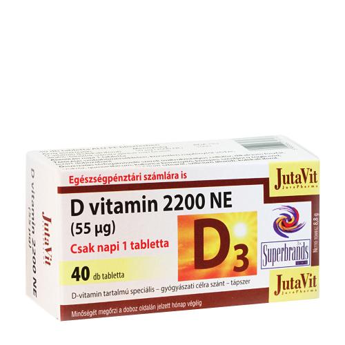 JutaVit Vitamin D3 2200 IE (55 mcg) Tablette (40 Tabletten)
