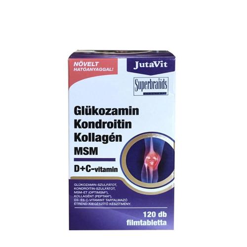 JutaVit Glucosamine Collagen MSM Vitamin D + C (120 Tabletten)