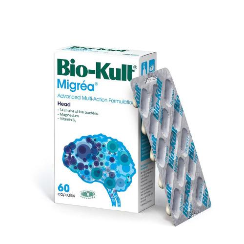Bio-Kult Migréa - Mehrzweck-Präparat mit lebenden Bakterienstämmen (60 Kapseln)