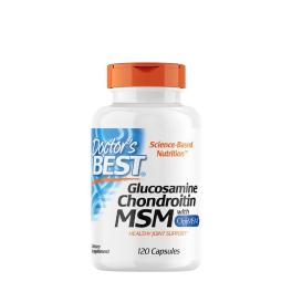   Doctor's Best Glucosamine Chondroitin MSM with Optimsm (120 Kapseln)