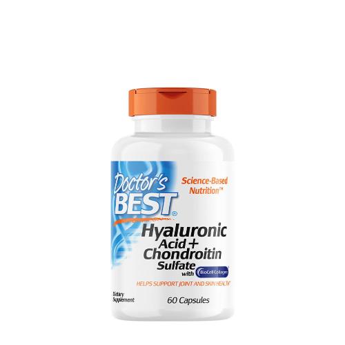 Doctor's Best Hyaluronic Acid + Chondroitin Sulfate + Biocell  (60 Kapseln)
