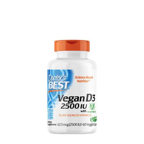 Doctor's Best Vegan D3 2500 IU (60 veg.Kapseln)
