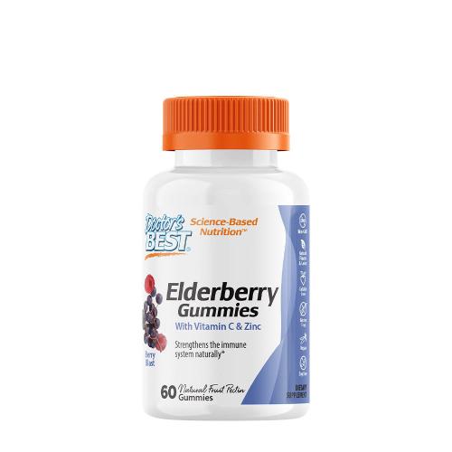 Doctor's Best Elderberry Gummies  (60 Gummibonbons)