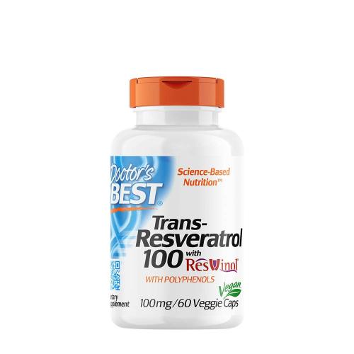 Doctor's Best Trans-Resveratrol 100 mg (60 veg.Kapseln)