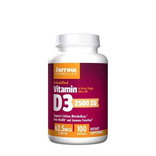 Jarrow Formulas Vitamin D3 2500 IU (100 Weichkapseln)