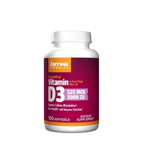 Jarrow Formulas Vitamin D3 5000 IU  (100 Weichkapseln)