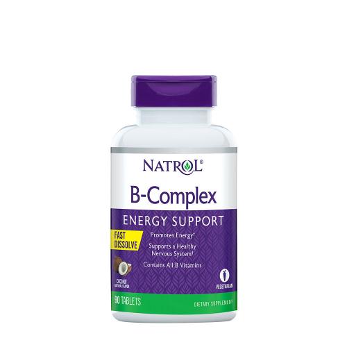 Natrol B-Complex Fast Dissolve (90 Tabletten, Kokosnuss)