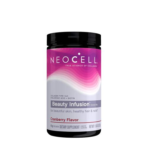 NeoCell Kollagen, Biotin und Hyaluronsäure Pulver - Beauty Infusion (330 g, Cranberry)