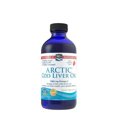 Nordic Naturals Arctic Cod Liver Oil 1060 mg (237 ml, Erdbeere)