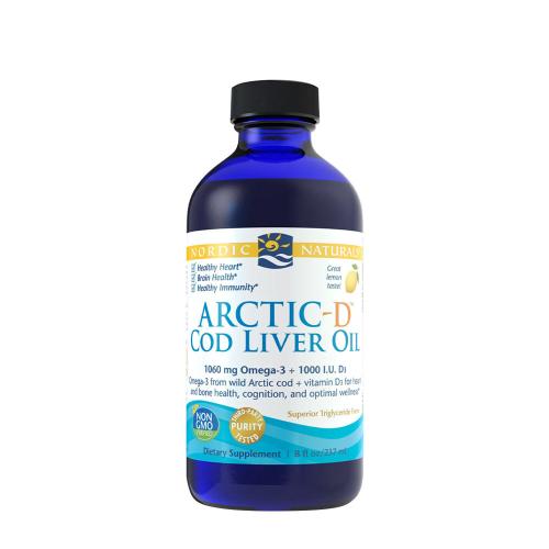 Nordic Naturals Arctic Cod Liver Oil 1060 mg (237 ml, Zitrone)