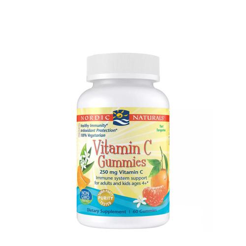 Nordic Naturals Vitamin C Gummies 250 mg  (60 Gummibonbons, Mandarine)