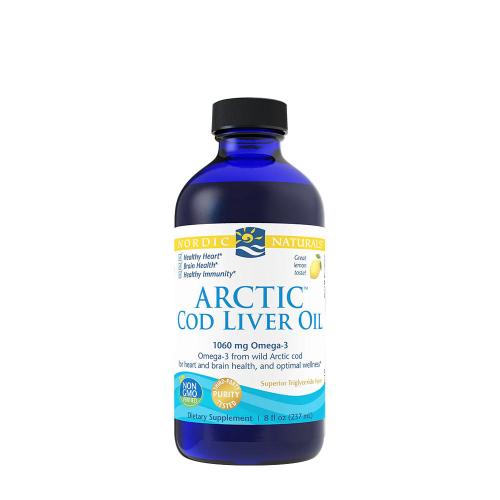 Nordic Naturals Arctic Cod Liver Oil 1060 mg (237 ml, Zitrone)