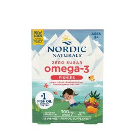   Nordic Naturals Zero Sugar Omega-3 Fishies (36 Kautabletten, Tutti Frutti)