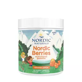   Nordic Naturals Nordic Berries Multivitamin Gummies (120 Gummibonbons, Orange-Zitrone)