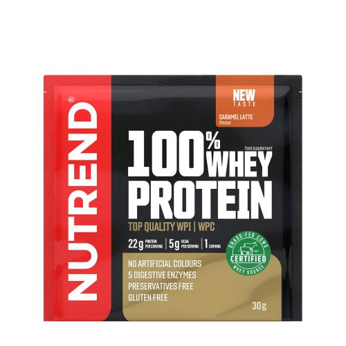 Nutrend 100% Whey Protein (30 g, Karamell-Latte)
