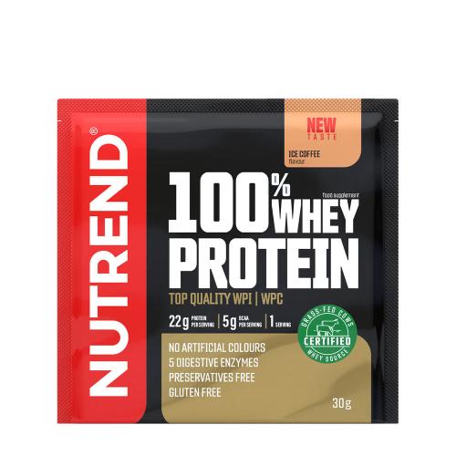 Nutrend 100% Whey Protein (30 g, Eis Kaffee)