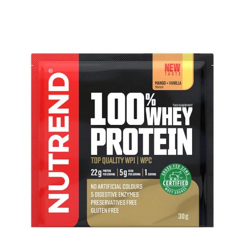 Nutrend 100% Whey Protein (30 g, Mango & Vanille)