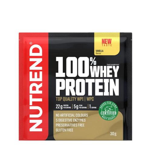 Nutrend 100% Whey Protein (30 g, Vanille)