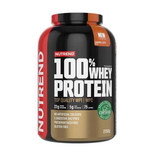 Nutrend 100% Whey Protein (2250 g, Karamell-Latte)
