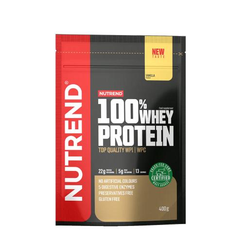 Nutrend 100% Whey Protein (400 g, Vanille)