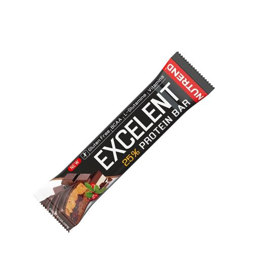 Nutrend Excelent Protein Bar Double (1 Riegel, Schokolade & Nougat & Cranberry)