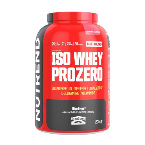 Nutrend Iso Whey Prozero (2250 g, Erdbeer-Käsekuchen)