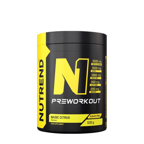 Nutrend N1 Preworkout (510 g, Zitrus)