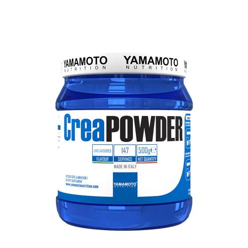 Yamamoto Research Mikronisiertes Kreatin-Monohydrat - Crea Powder Creapure Quality (500 g, Geschmacksneutral)