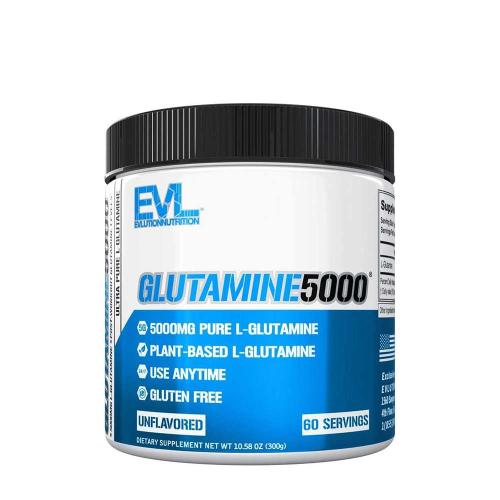 Evlution Nutrition Glutamine 5000 (300 g, Geschmacksneutral)