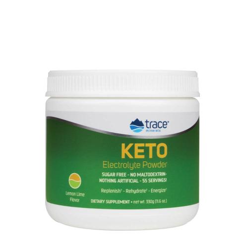 Trace Minerals Keto Electrolyte Powder (330 g, Zitrone Limette)