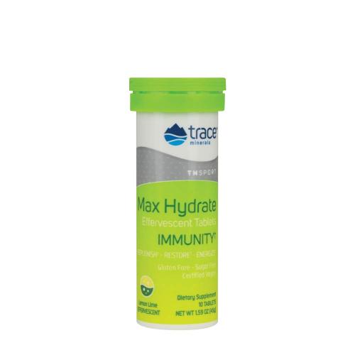 Trace Minerals Max-Hydrate Immunity  (10 Brausetabletten, Zitrone Limette)