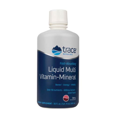 Trace Minerals Liquid Vitamin-Mineral  (887 ml, Beere)