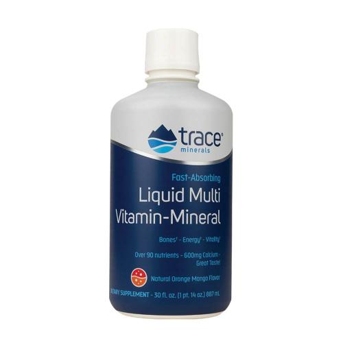 Trace Minerals Liquid Vitamin-Mineral  (887 ml, Orange Mango)