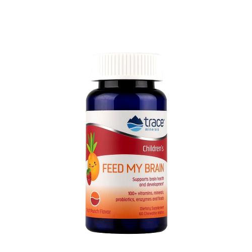 Trace Minerals Feed My Brain for kids (60 Kautabletten, Fruit Punch)