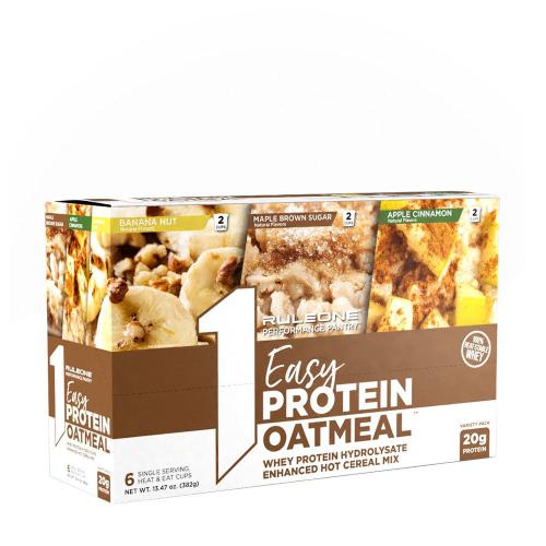Rule1 Easy Protein Oatmeal Variety Pack (382 g, Sortenpaket)