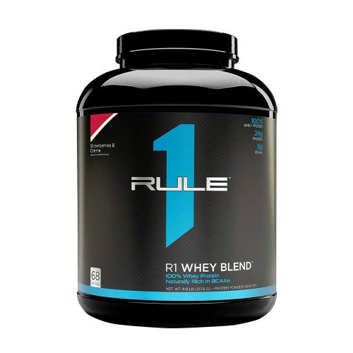 Rule1 Whey Blend  (2176 g, Erdbeeren und Sahne)