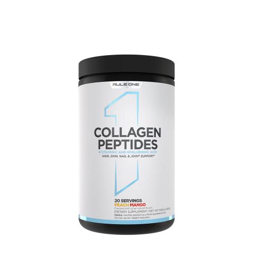 Rule1 Collagen Peptides  (250 g, Pfirsich Mango)