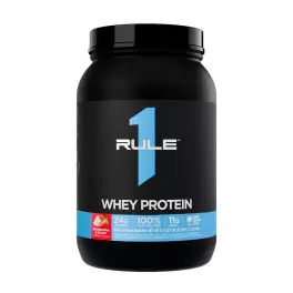 Rule1 Whey Protein  (905 g, Erdbeeren und Sahne)