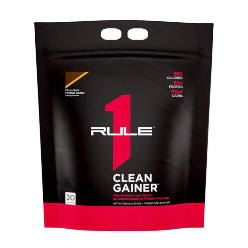 Rule1 R1 Clean Gainer (4470 g, Schokoladen-Erdnussbutter)