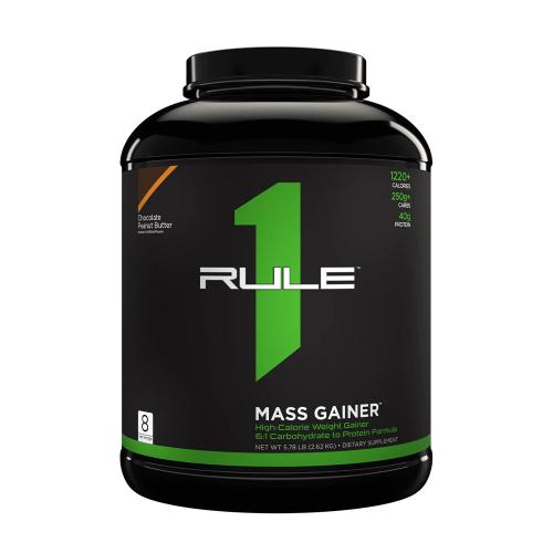 Rule1 R1 Mass Gainer (2600 g, Schokoladen-Erdnussbutter)