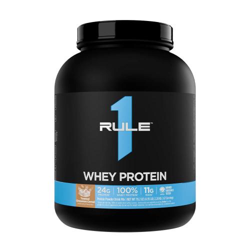 Rule1 Whey Protein (2.27 kg, Toasted Cinnamon Cereal)
