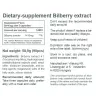Vitaking Bilberry Extract 470 mg (90 Kapseln)