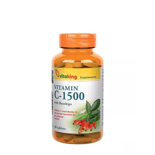Vitaking Vitamin C-1500 With Rosehips (60 Tabletten)
