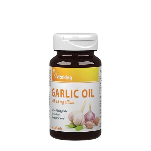 Vitaking Garlic Oil with 15 mg allicin (90 Weichkapseln)