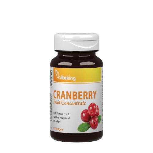 Vitaking Cranberry Fruit Concentrate + C + E 4200 mg (90 Weichkapseln)
