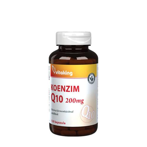 Vitaking Fermented Plant-Based Coenzyme Q10 200 mg (120 Kapseln)