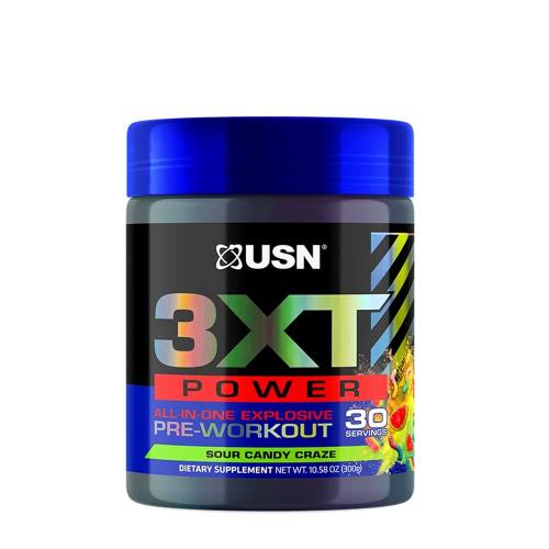 USN 3XT Power Pre-Workout (300 g, Sour Candy Craze)